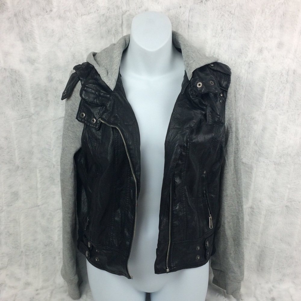 Faux Leather Jacket